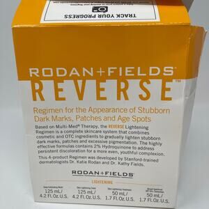 Rodan + Fields REVERSE Regimen 4 Product Kit New Unopened